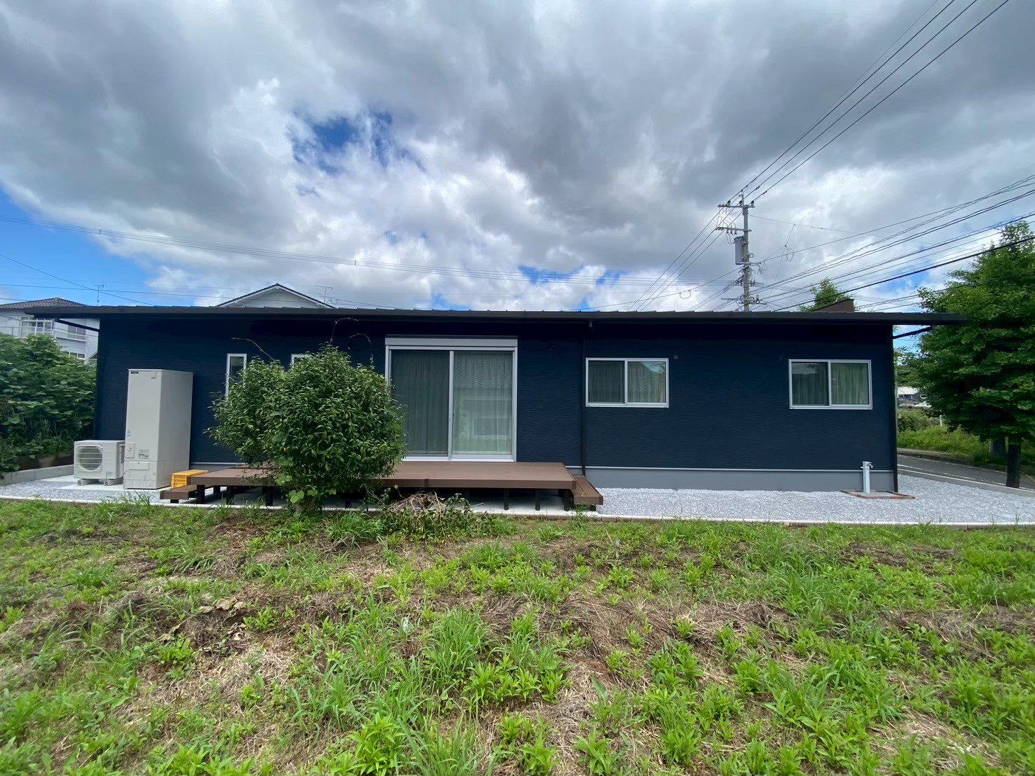 洗練されたシンプルスタイルな家